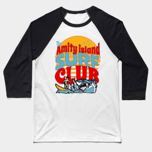 Amity Island surf club Baseball T-Shirt